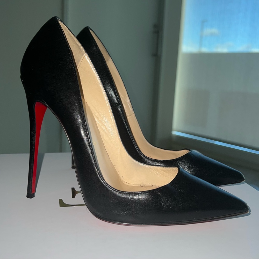 Christian Louboutin So Kate Pumps Black Size 37.5